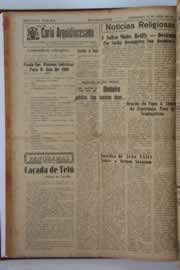 Página do jornal O Nordeste de abril de 1961