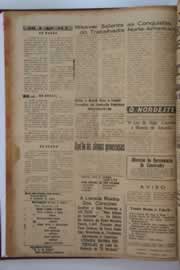 Página do jornal O Nordeste de abril de 1961
