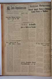 Página do jornal O Nordeste de abril de 1961