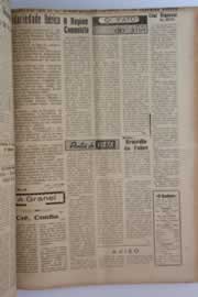 Página do jornal O Nordeste de abril de 1961