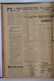 Página do jornal O Nordeste de abril de 1961