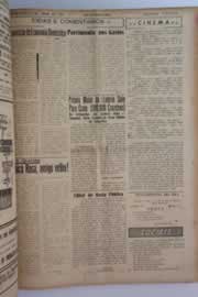 Página do jornal O Nordeste de abril de 1961