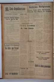 Página do jornal O Nordeste de abril de 1961