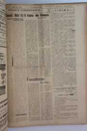 Página do jornal O Nordeste de abril de 1961