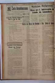Página do jornal O Nordeste de abril de 1961