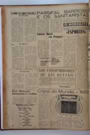 Página do jornal O Nordeste de abril de 1961