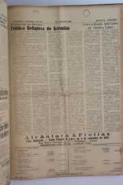 Página do jornal O Nordeste de maio de 1961