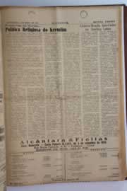 Página do jornal O Nordeste de maio de 1961