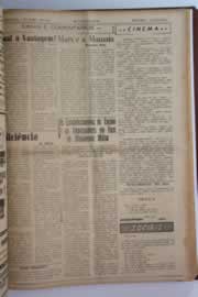 Página do jornal O Nordeste de maio de 1961
