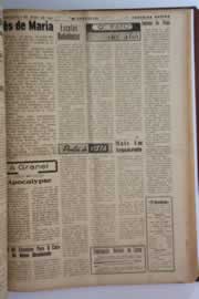 Página do jornal O Nordeste de maio de 1961