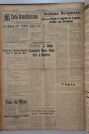 Página do jornal O Nordeste de maio de 1961