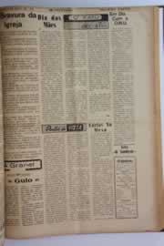 Página do jornal O Nordeste de maio de 1961