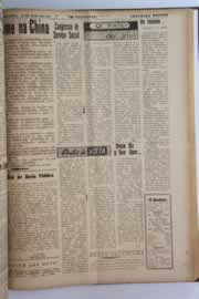 Página do jornal O Nordeste de maio de 1961