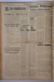 Página do jornal O Nordeste de maio de 1961