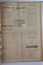 Página do jornal O Nordeste de maio de 1961