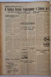 Página do jornal O Nordeste de maio de 1961