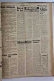 Página do jornal O Nordeste de maio de 1961
