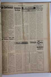 Página do jornal O Nordeste de maio de 1961