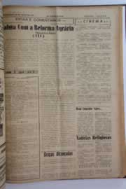 Página do jornal O Nordeste de maio de 1961
