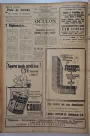 Página do jornal O Nordeste de maio de 1961