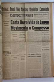 Página do jornal O Nordeste de maio de 1961