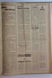Página do jornal O Nordeste de maio de 1961