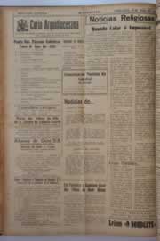 Página do jornal O Nordeste de maio de 1961
