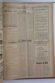 Página do jornal O Nordeste de junho de 1961