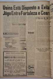 Página do jornal O Nordeste de junho de 1961