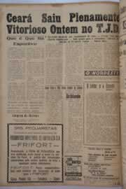 Página do jornal O Nordeste de junho de 1961