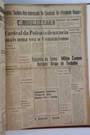 Página do jornal O Nordeste de junho de 1961
