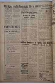 Página do jornal O Nordeste de junho de 1961
