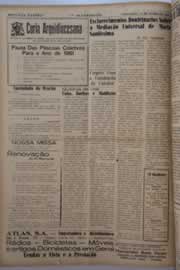 Página do jornal O Nordeste de junho de 1961