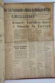 Página do jornal O Nordeste de junho de 1961
