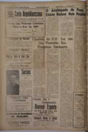Página do jornal O Nordeste de junho de 1961
