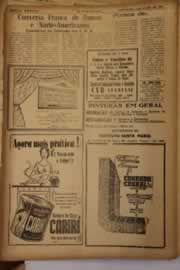 Página do jornal O Nordeste de julho de 1961