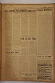 Página do jornal O Nordeste de julho de 1961