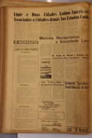 Página do jornal O Nordeste de julho de 1961