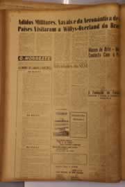 Página do jornal O Nordeste de julho de 1961