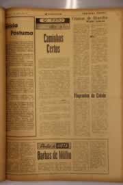 Página do jornal O Nordeste de julho de 1961