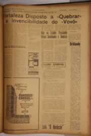 Página do jornal O Nordeste de agosto de 1961