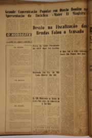 Página do jornal O Nordeste de setembro de 1961