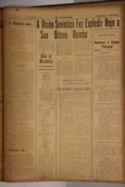 Página do jornal O Nordeste de setembro de 1961
