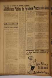 Página do jornal O Nordeste de setembro de 1961