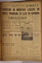Página do jornal O Nordeste de setembro de 1961