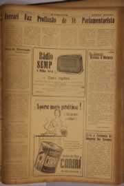 Página do jornal O Nordeste de setembro de 1961