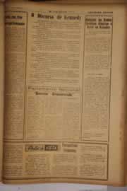 Página do jornal O Nordeste de setembro de 1961