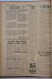 Página do jornal O Nordeste de outubro de 1961