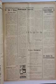 Página do jornal O Nordeste de novembro de 1961