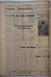 Página do jornal O Nordeste de novembro de 1961